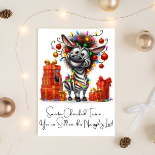 Cartes Pour Fêtes Annuelles Citations drôles de Noël personnalisées pour les a