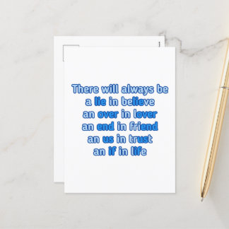 Cartes Pour Fêtes Annuelles citations sur l'amour, la vie et l'amitié