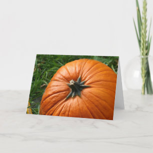 Cartes Pour Fêtes Annuelles Citrouille