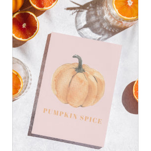 Cartes Pour Fêtes Annuelles Citrouille citrouille D'Aquarelle Épice  Orange Et