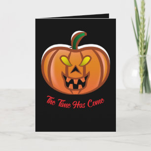 Cartes Pour Fêtes Annuelles Citrouille d'Halloween joyeux