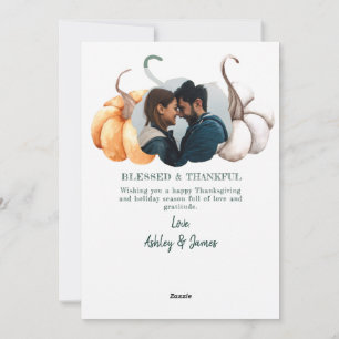 Cartes Pour Fêtes Annuelles Citrouille photo Bon thanksgiving vacances
