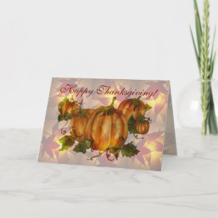 Cartes Pour Fêtes Annuelles CITROUILLES bons thanksgivings par SHARON SHARPE