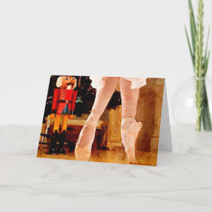 Cartes Pour Fêtes Annuelles Clara et le casse-noix