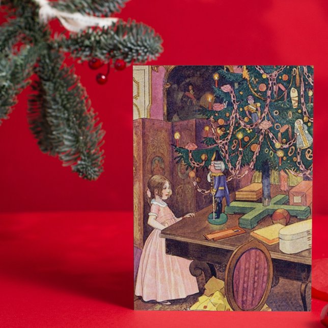 Cartes Pour Fêtes Annuelles Clara et Nutcracker (Créateur téléchargé)