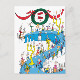 Cartes Pour Fêtes Annuelles Classique Le Grinch Fête joyeuse joyeuse