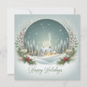 Cartes Pour Fêtes Annuelles Classique personnalisée
