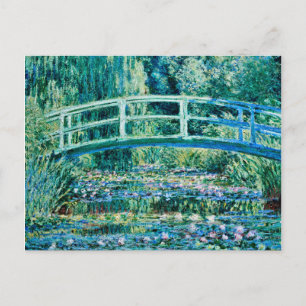 Cartes Pour Fêtes Annuelles Claude Monet - Nappes D'Eau Et Pont Japonais