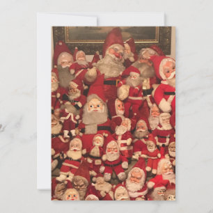 Cartes Pour Fêtes Annuelles Clause de Noël vintage
