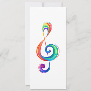 Cartes Pour Fêtes Annuelles Clé arc-en-ciel