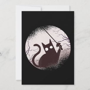 Cartes Pour Fêtes Annuelles Clôture Jeu joueur fencer sport clôture Chat
