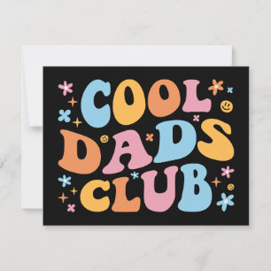 Cartes Pour Fêtes Annuelles Club cool Dads III