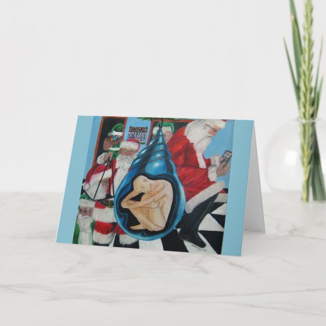Cartes Pour Fêtes Annuelles "Coal !" pour Christmas. (Devant)