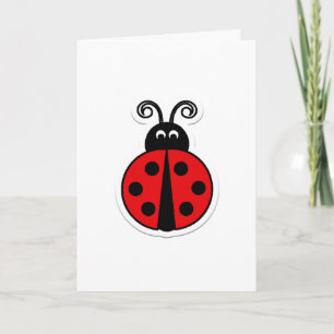 Cartes Pour Fêtes Annuelles Coccinelle Valentine