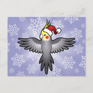 Cartes Pour Fêtes Annuelles Cockatiel de Noël