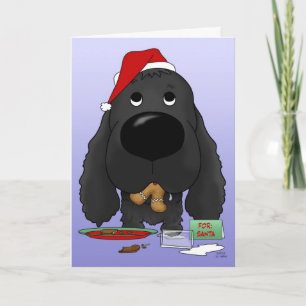 Cartes Pour Fêtes Annuelles Cocker Spaniel Christmas