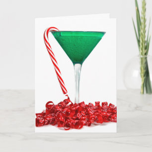 Cartes Pour Fêtes Annuelles Cocktail de vacances