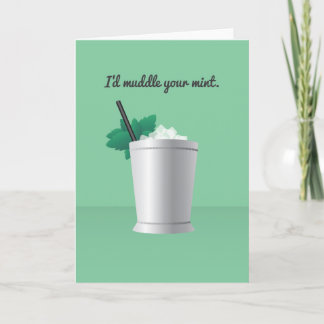 Cartes Pour Fêtes Annuelles Cocktail Valentine : Je vous embrouillerais la men