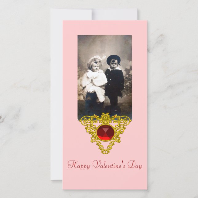 CARTES POUR FÊTES ANNUELLES COEUR CELTIQUE (Devant)