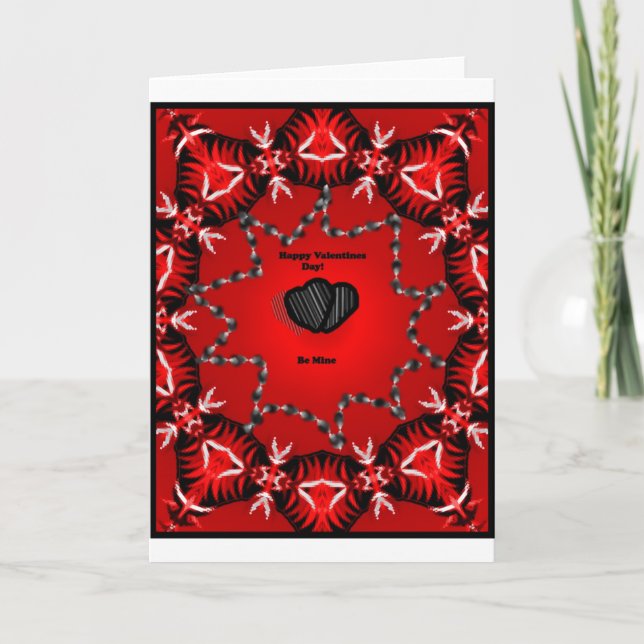 Cartes Pour Fêtes Annuelles Coeurs dans l'amour (Devant)