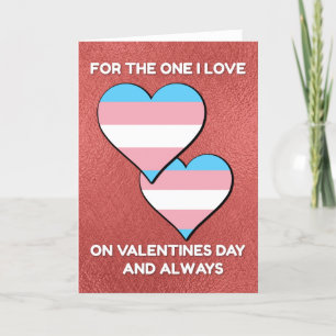 Cartes Pour Fêtes Annuelles Cœurs de la Saint-Valentin Trans