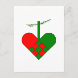 Cartes Pour Fêtes Annuelles Coeurs de Noël scandinaves