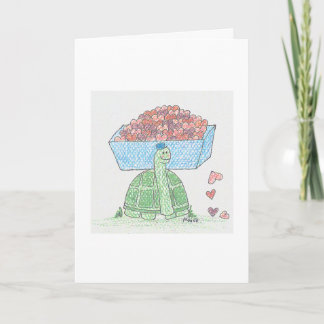 Cartes Pour Fêtes Annuelles Coeurs de tortue