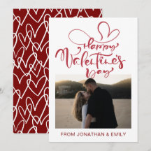 Cœurs Élégants Joyeuse Saint Valentin 1 Photo