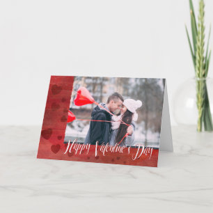 Cartes Pour Fêtes Annuelles Coeurs Heureuses Saintes-Valentin photo personnali