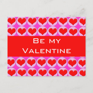 Cartes Pour Fêtes Annuelles Coeurs rouges