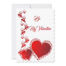 Coeurs Rouges Romantiques Citation personnalisée S