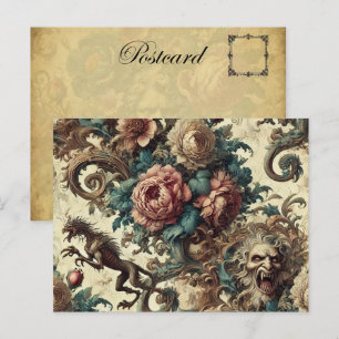 Cartes Pour Fêtes Annuelles Coeurs sauvages & Chiens de Gaunt - Gothique victo