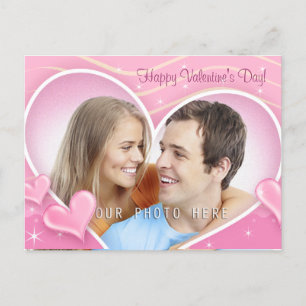 Cartes Pour Fêtes Annuelles Coeurs spéciaux avec votre photo