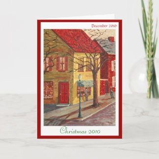 Cartes Pour Fêtes Annuelles Coin jaune de Frip, Noël 2010