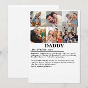 Cartes Pour Fêtes Annuelles Collage de 6 photos avec définition personnalisée