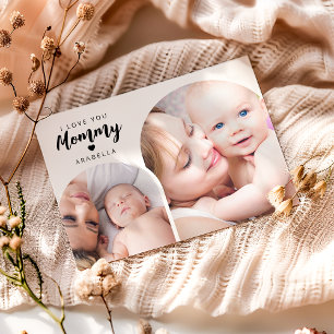 Cartes Pour Fêtes Annuelles Collage de photos de Maman   Fête des Mères