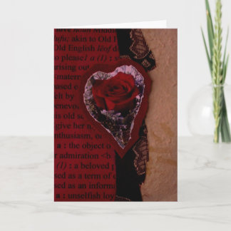 CARTES POUR FÊTES ANNUELLES COLLAGE DE VALENTINE