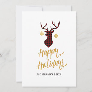 Cartes Pour Fêtes Annuelles Collage photo de Noël de Buffalo