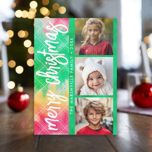 Cartes Pour Fêtes Annuelles Collage photo Joyeux Noël