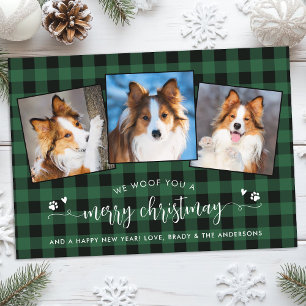 Cartes Pour Fêtes Annuelles Collage photo personnalisé pour animaux domestique