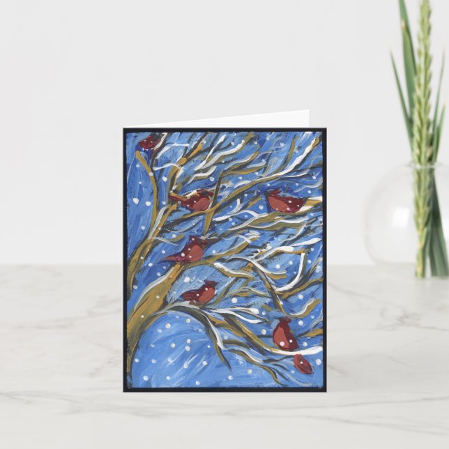 Cartes Pour Fêtes Annuelles Collecte cardinale (Devant)