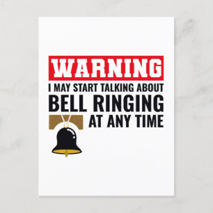 Cartes Pour Fêtes Annuelles Collecteur de sonnerie Bell Ringer Campanologue Fu