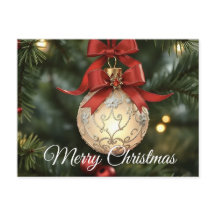 Collection élégante d'ornement de Noël avec Bow ro