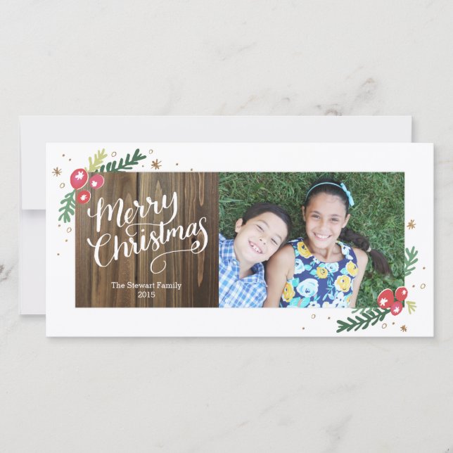 Cartes Pour Fêtes Annuelles Collection Festive Foliage (Devant)