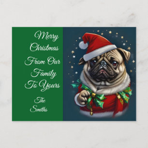 Cartes Pour Fêtes Annuelles Collection Puggy Claus