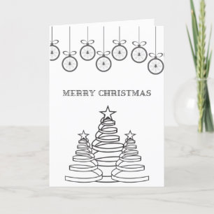 Cartes Pour Fêtes Annuelles Color Me DO-IT-YOURSELF Christmas Card - Fantastiq