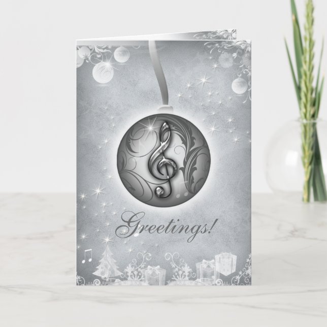 Cartes Pour Fêtes Annuelles Comédie musicale (Devant)