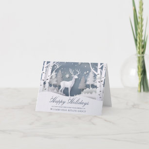 Cartes Pour Fêtes Annuelles Composition de Noël coupée en papier Salaire d'ent