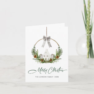 Cartes Pour Fêtes Annuelles Composition minimaliste élégante du choeur de Noël
