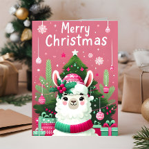 Compte à rebours de Noël avec une Llama